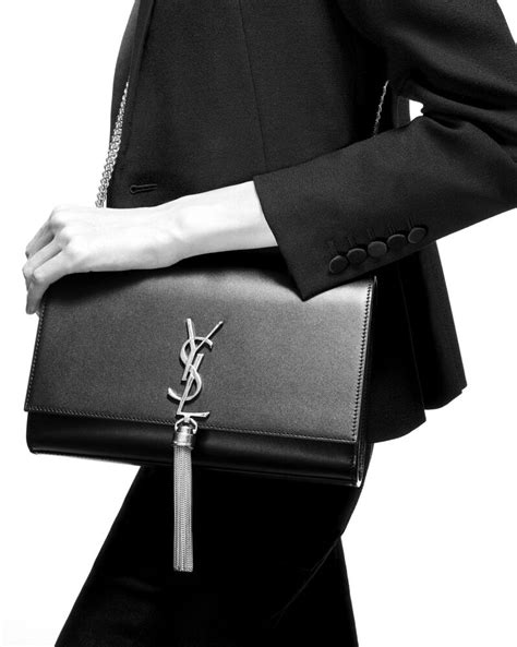 ysl rieten tas|KATE MEDIUM TASSEL IN GRAIN DE POUDRE EMBOSSED .